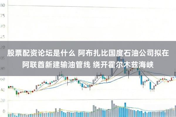 股票配资论坛是什么 阿布扎比国度石油公司拟在阿联酋新建输油管线 绕开霍尔木兹海峡